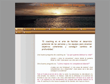 Tablet Screenshot of coachvital.es